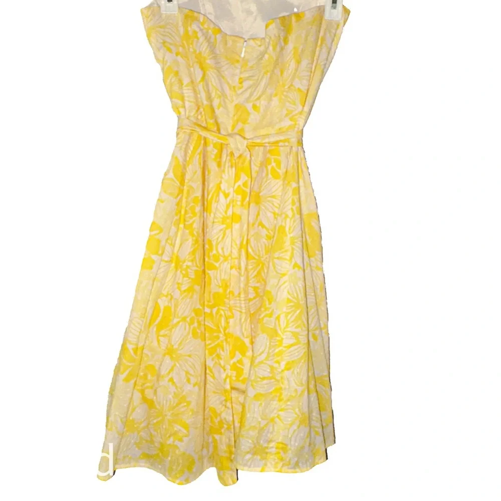Classic 90s Lilly Pulitzer strapless dress - Picture 6 of 10